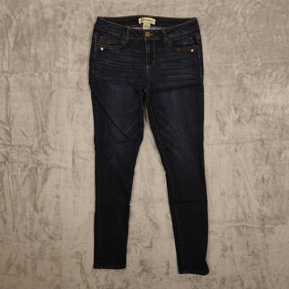Democracy jeans jeggings women's 6 dark wash blue stretchy